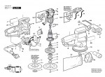 Bosch 0 603 283 003 Pex 125 A Random Orbital Sander 220 V / Eu Spare Parts